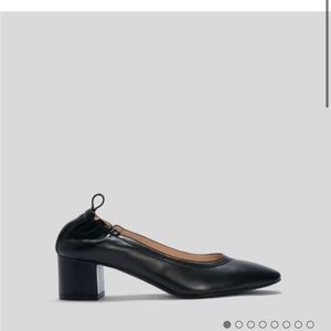 Everlane black Italian leather Day Heel